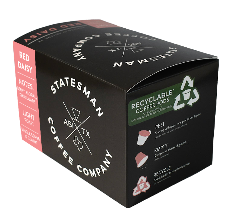 Red Daisy Coffee Pod