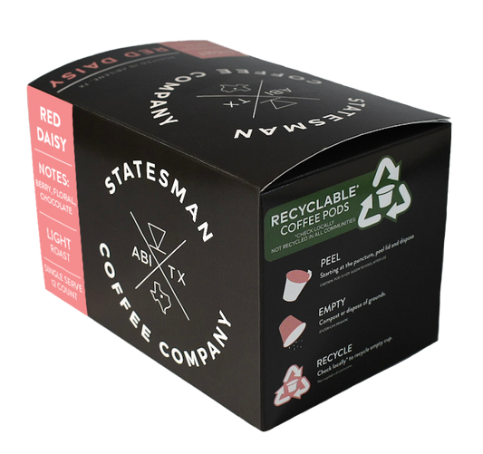 Red Daisy Coffee Pod